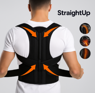 StraightUp™ Adjustable Back Support Brace