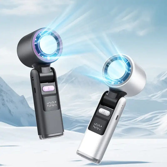 StraightUpTemp Mini Ice Cold Fan – Stay Cool Anywhere